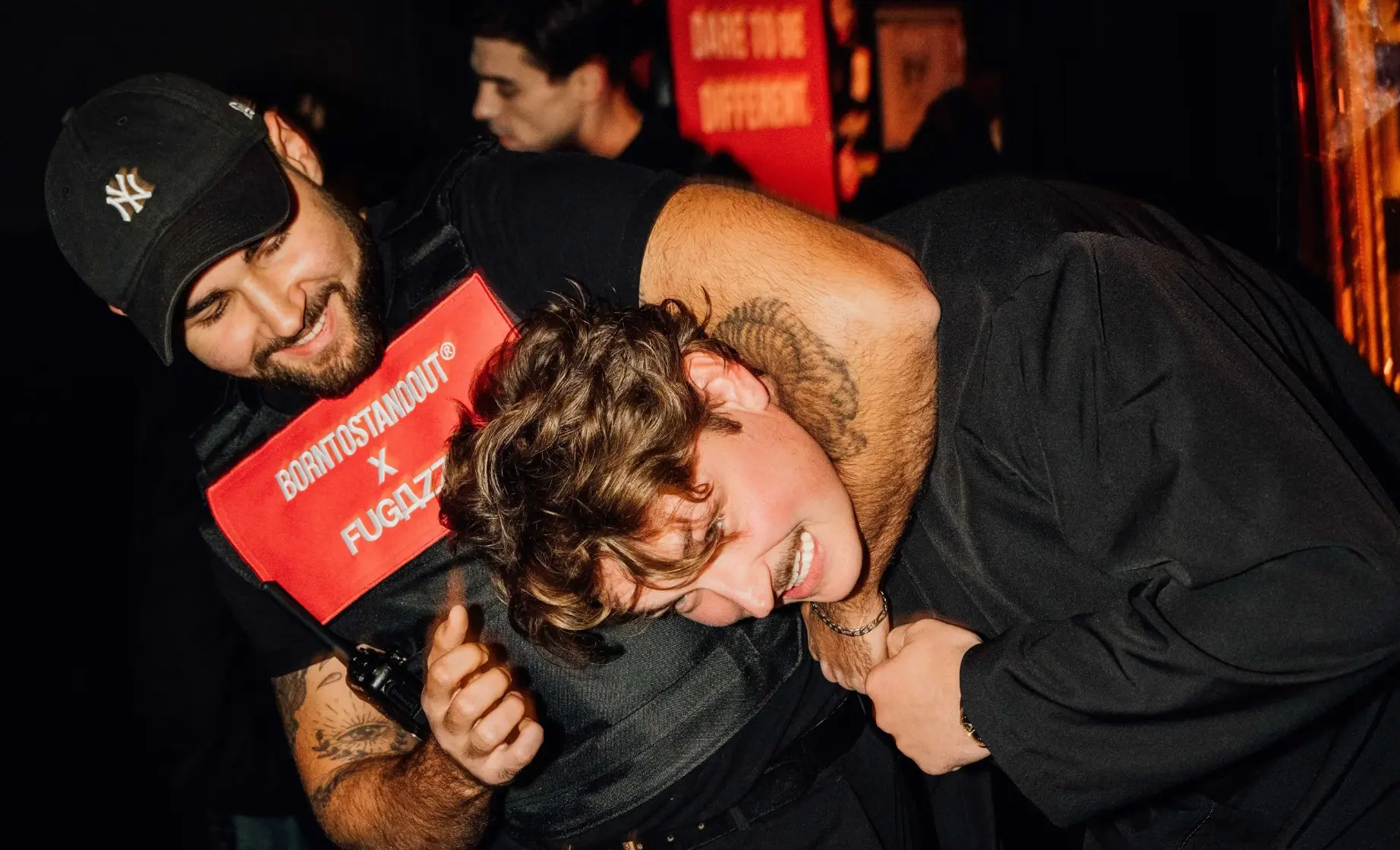 Jun Lim and Bram Niessink celebrating their fragrance collaboration